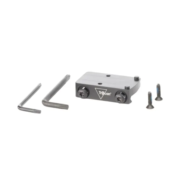 Trijicon RM33 Low Picatinny Rail Mount Matte Black for RMR/SRO - View 2