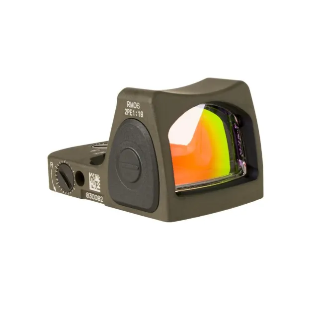 Trijicon RM06 3.25 MOA Red Dot Sight OD Green Adjustable LED - View 2