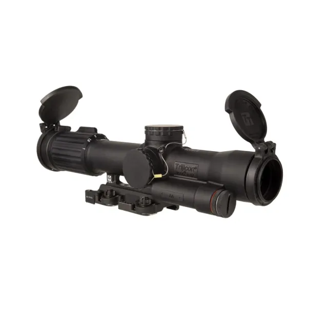 Trijicon 2400012 VCOG 1-8x28mm FFP Red MRAD Tree Scope w/Flip Caps - View 2