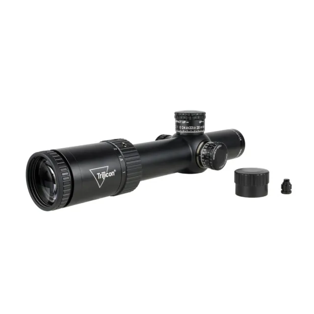 Trijicon Credo HX 1-10X28 34mm MOA Red Green Reticle Black - View 2