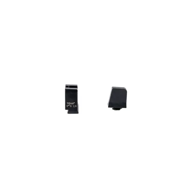 Trijicon Night Sights: Optic Height, White Front, Metal Rear, Green Lamps - Glock 42/43/43X/48 - View 3