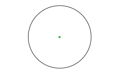 Trijicon 2200330 MRO SD Black 1x25mm 2 MOA Green Dot Reticle - View 5