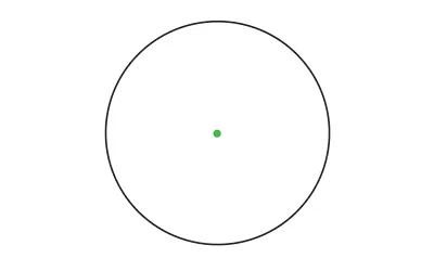 Trijicon 2200331 MRO SD Black 1x25mm 2 MOA Green Dot Reticle Low Mount - View 5