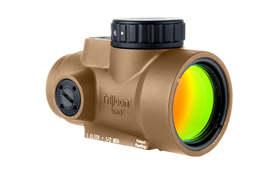 Trijicon MRO SD 2200346 Coyote Tan 1x25mm 2 MOA Green Dot Reticle - View 3