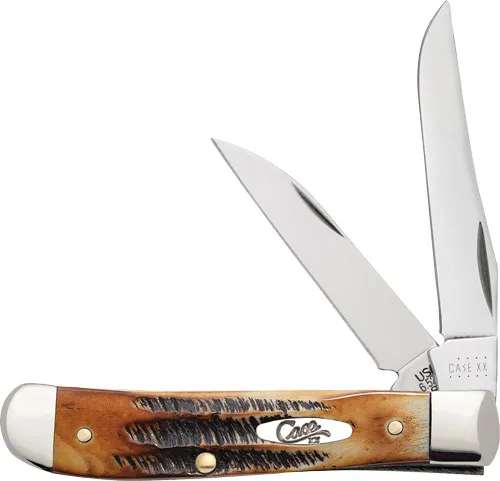 CASE & SON 65305 6.5207WSS Mini Trapper 6.5 Bone Stag - View 2