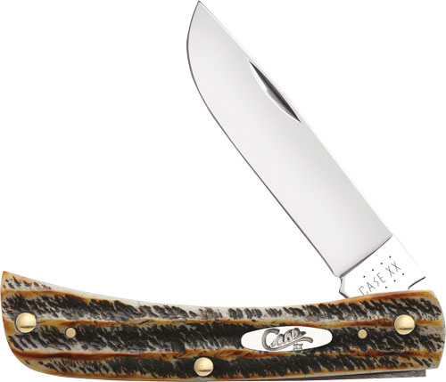 Case Cutlery Sod Buster Jr. 65310 6.5137SS 6.5 Bone Stag - View 2