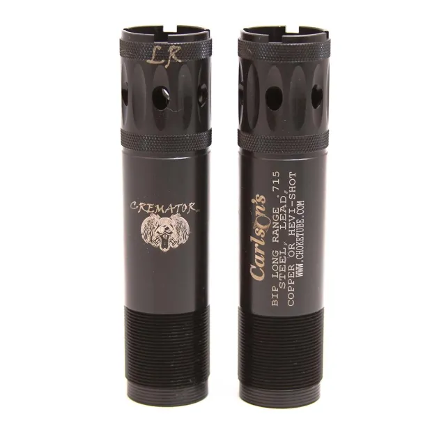 Carlson's 11527 Cremator Choke Tube 12 Gauge Long Range Ported .715 Black - View 2