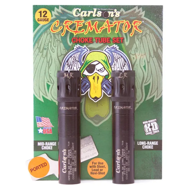 Carlson Cremator Ported Beretta Optima HP 12 Gauge 2-Pack Choke Tubes - View 2