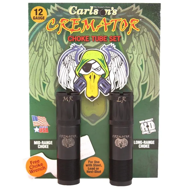 Carlson's Cremator Non-Ported Choke Tubes 12 Gauge 2 Pack Stainless Steel - View 2