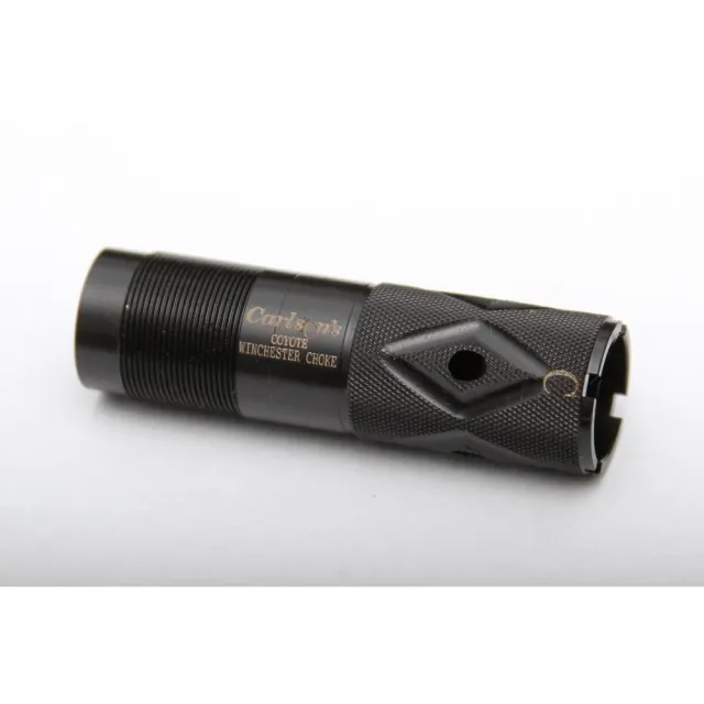 Carlson's 30040 Choke Tubes, 12 Gauge, Coyote Hunting, Ported, Black, 17-4 Stainless Steel, Extended, Ideal with Hevi-Shot/Bismuth/Lead, Dense Patterns, Waterfowl/Predator Use - View 2