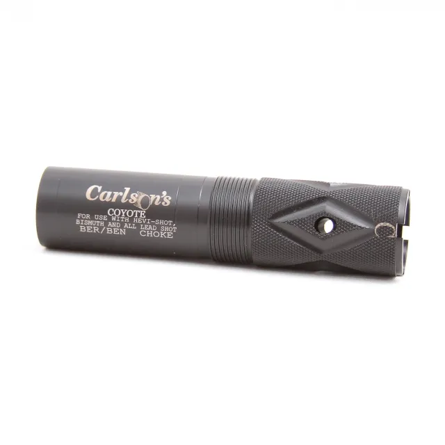 Carlson's 12 Gauge Beretta Benelli Black Choke Tube 30042 - Ported, Coyote Hunting, Waterfowl, Predator, 70 Yards Range, T & #4 Buckshot Loads - View 2