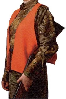 GSM Outdoors Blaze Orange Safety Vest for Hunting Accessories - View 2