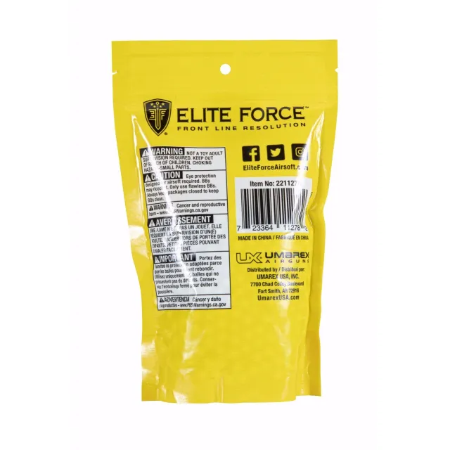 Umarex Elite Force Tracer 6mm BB's .25g Light Green 1000/ct - View 2