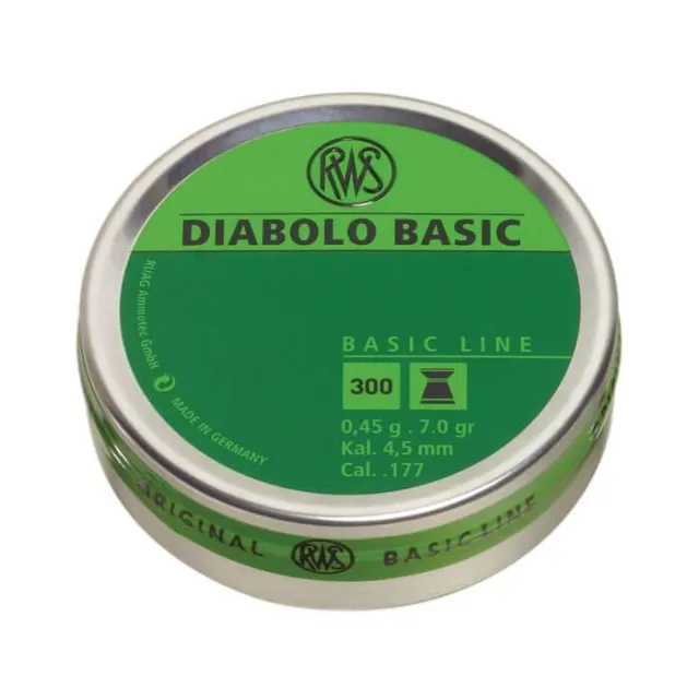 Umarex RWS Diabolo Airgun Pellets .177 cal 300/ct - View 2