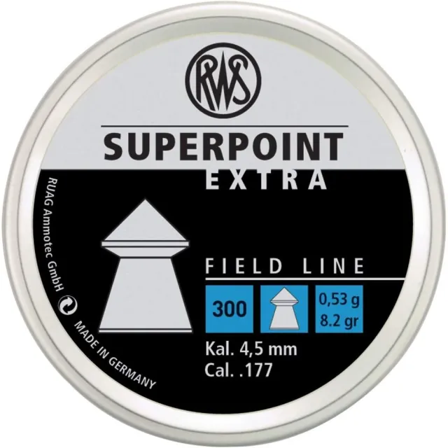 Umarex USA RWS Super Point Ex Airgun Pellets .177 300 Ct 2317409 - View 2