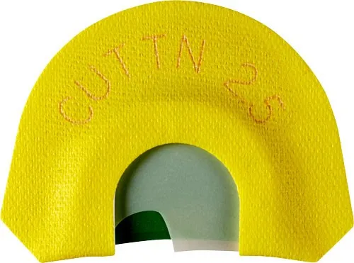 HS Strut Cuttn 2.5 Diaphragm Call Double Reed Attracts Turkeys Yellow - View 2