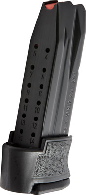 Walther Arms 2829720 PPQ M2 Subcompact Black Magazine - 9mm Luger, 15-Round Capacity, Extended Design - View 2