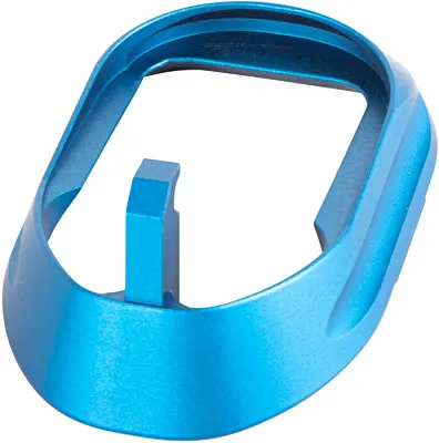 Walther Arms 2836319 Flared Magwell Blue Aluminum for PPQ Models - View 2