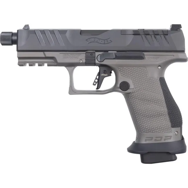Walther 2876574 9mm 4.6In 15rd Tungsten Gray Black Slide - View 2