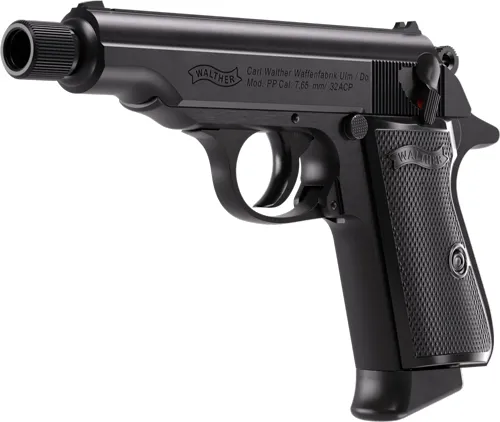 Walther Arms 4796063 PP SD 32ACP Threaded Black Panel Grip 8RD - View 2