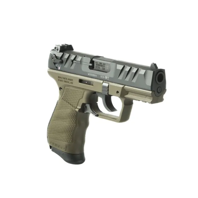 Walther PD380 .380 ACP 3.7 In 9-Round Military Green 5050515 - View 2