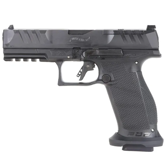 Walther PDP Pro-E 9MM 4.5" Barrel Full Size Pistol - Nitride, Optics Ready with 3 Mags - View 2