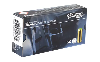 Umarex USA 2252753 9mm PAK Blanks 50 Rounds for Replicas - View 3