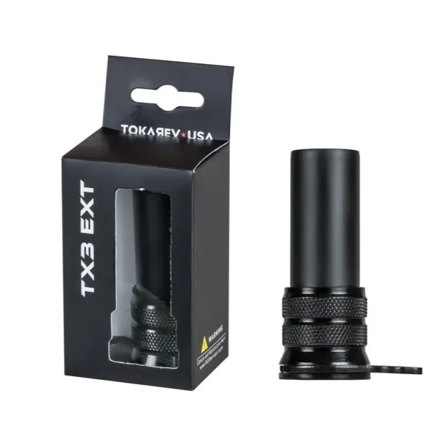 SDS Imports Tokarev TX3 12EXT Magazine Extension Black 5+1 Capacity - View 2