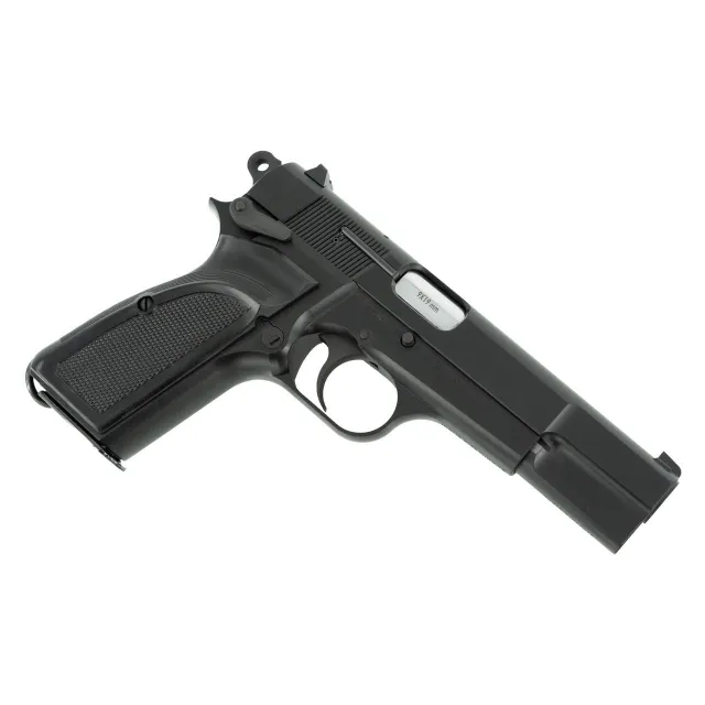 Inglis L9A1 Hi-Power 9MM 4.7 in Barrel Black Chromate 15 Round Capacity - View 2