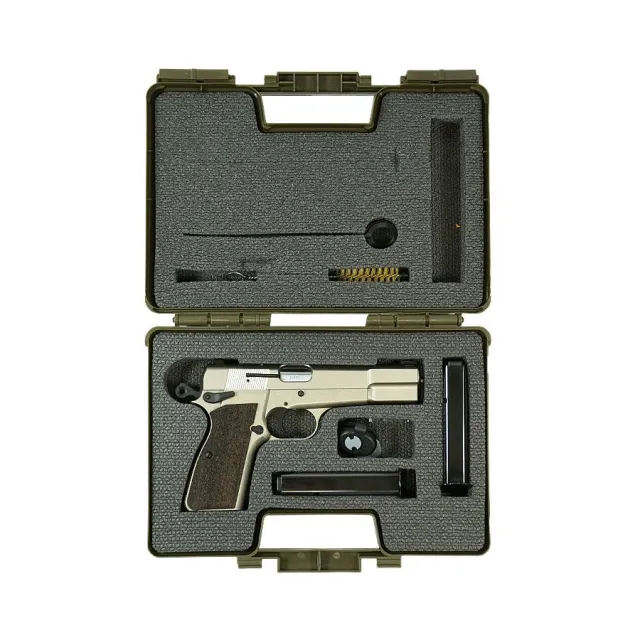 MAC 12000001 P-35 9mm Luger 15+1 4.70" Stainless Steel Barrel Satin... - View 2
