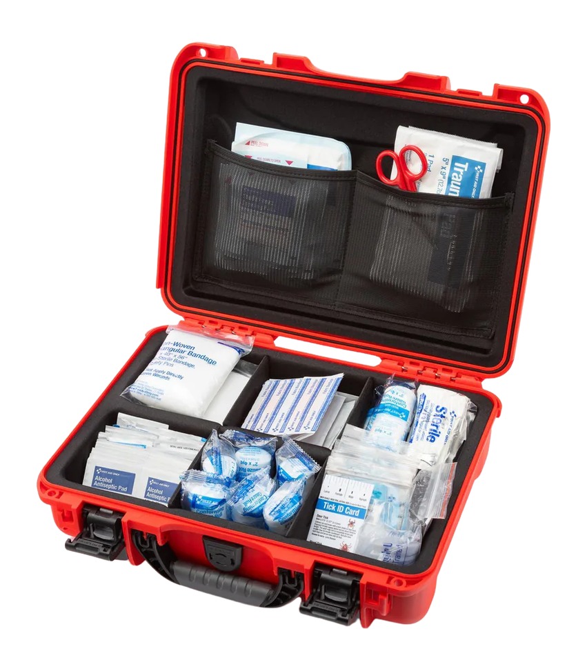 NANUK 910S-880RD-PA0-FSA02 910 FIRST AID CASE RED - NANUK