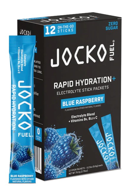 Buy JOCKO 29279 RAPID HYDRATION POWDER RASPBERRY 6/12 online