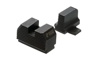 Night Fision Optics Ready Stealth Series Sights Black Front and Rear Sight - View 2