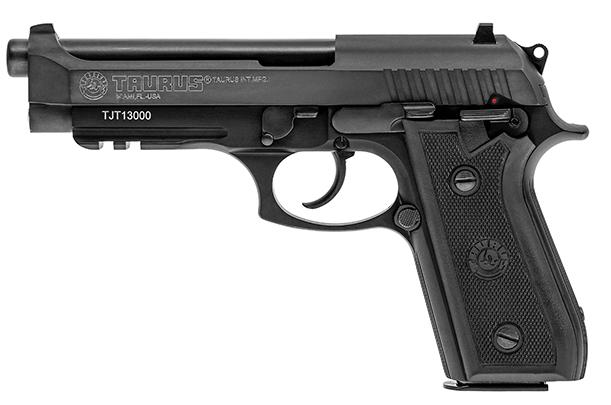 Taurus 92 9mm 5 In 17+1 Black Ambidextrous Safety Checkered Rubber Grip - View 2