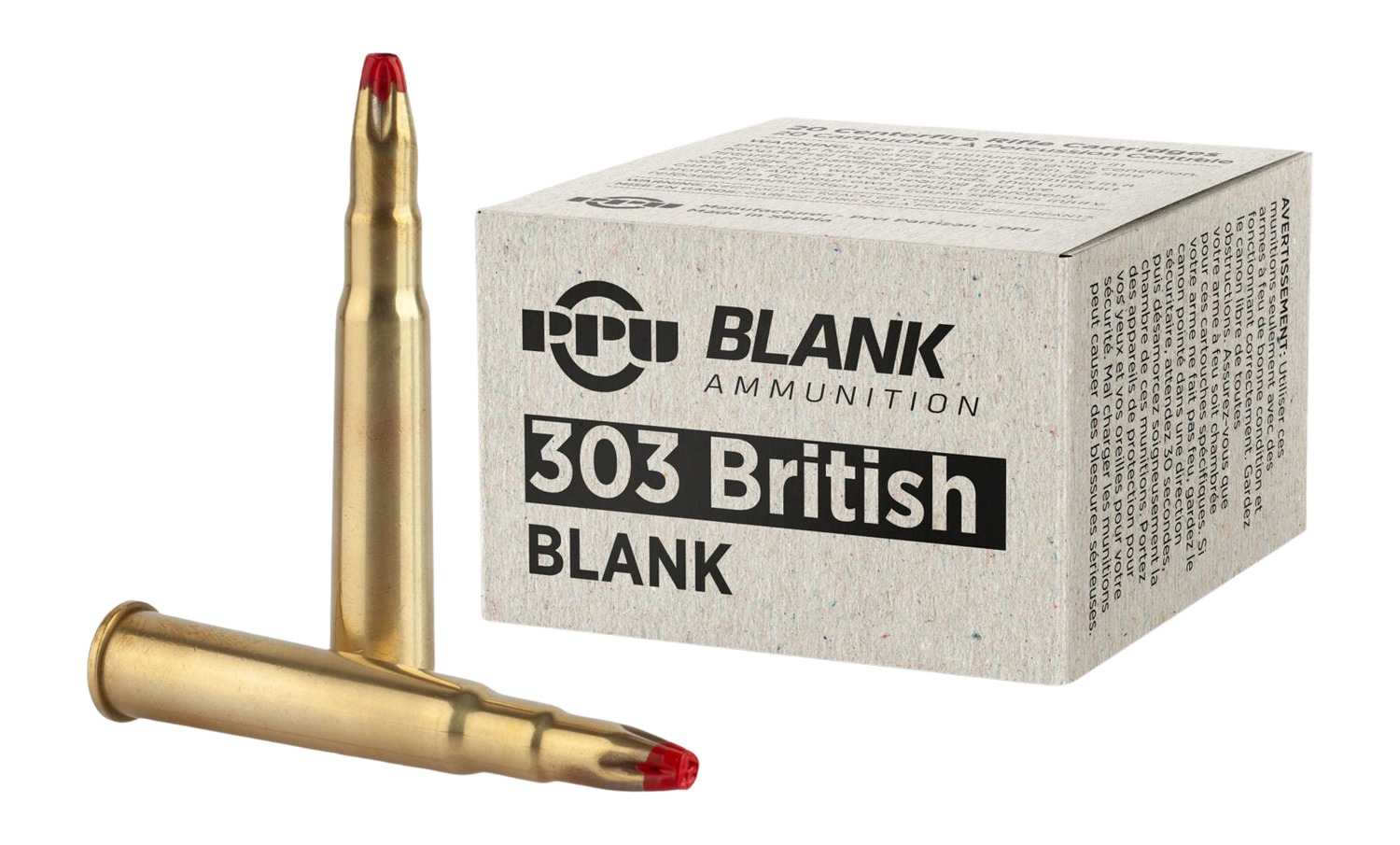 PPU PPB3B 303 British Blank 20/25 - PPU