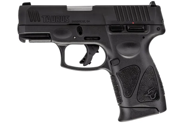 Taurus G3C Compact 9mm Pistol: 3.2" Barrel, 12-Round Capacity, Black 1-G3C931 - View 2