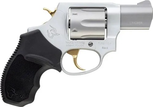 Taurus 2-856029ULGLD Ultra-Lite Revolver, 38 Special +P, 2-Inch Barrel, 6-Round, Double-Action, Anodized Matte Finish with Gold Accents - View 2