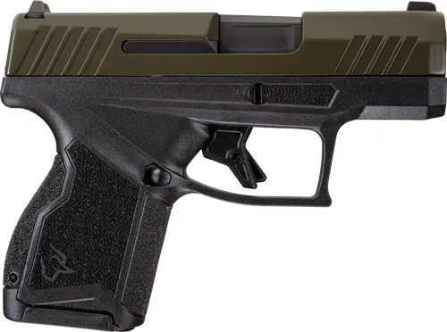 Taurus GX4 Micro-Compact 9mm Pistol - Black/Green 3" Barrel 11rd - View 2