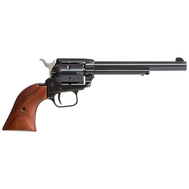 Heritage Rough Rider RR22MB6 .22 LR .22 WMR 6rd 6.5in Blued Steel Revolver - View 2