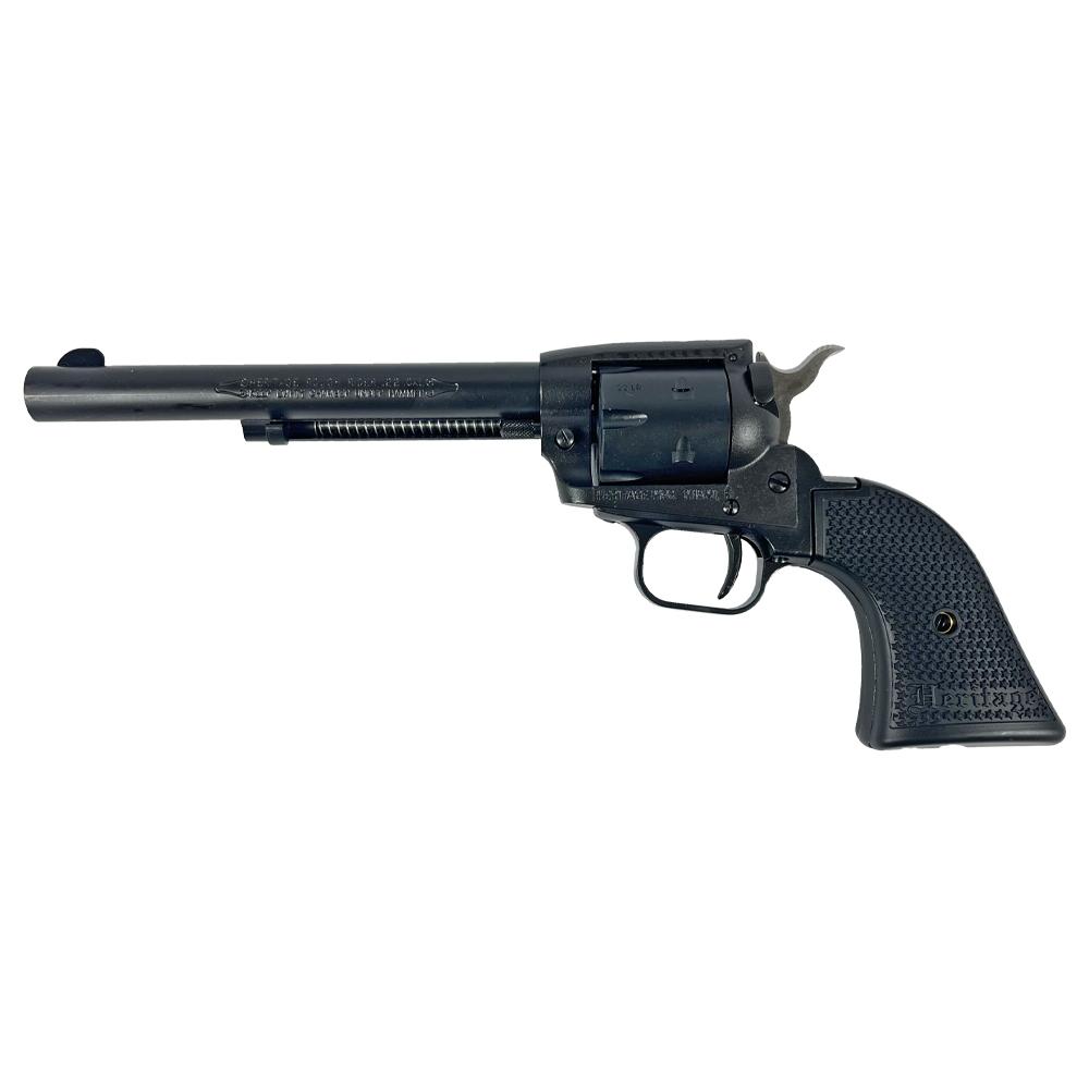 Heritage Mfg SRR22MBS6PG Rough Rider 22 LR/22 WMR 6 Shot/ 6.50" Black... - View 2