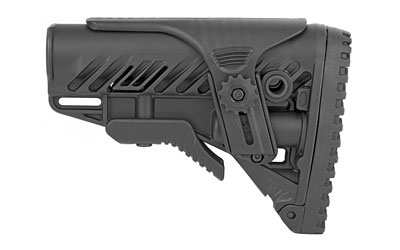 FAB Defense FX-GLR16CP AR-15/M4 Buttstock Adjustable Cheek Rest Black - View 2