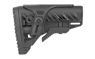 FAB Defense FX-GLR16CP AR-15/M4 Buttstock Adjustable Cheek Rest Black - View 3