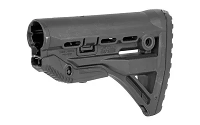 FAB Defense GL-SHOCK Buttstock M4/M16 Anti-Rattle Black Polymer - View 4