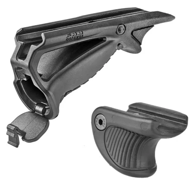 FAB Defense FXPTKCB PTK & VTS Combo Ergonomic Grip Black Polymer - View 2