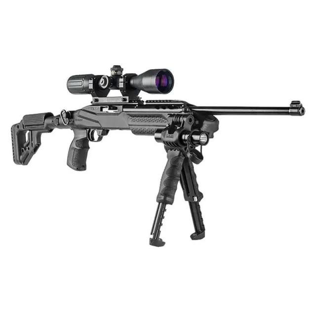 Fab Defense FX-UASPR1022B Precision Stock Kit Ruger 10/22, Aluminum Rails - View 2