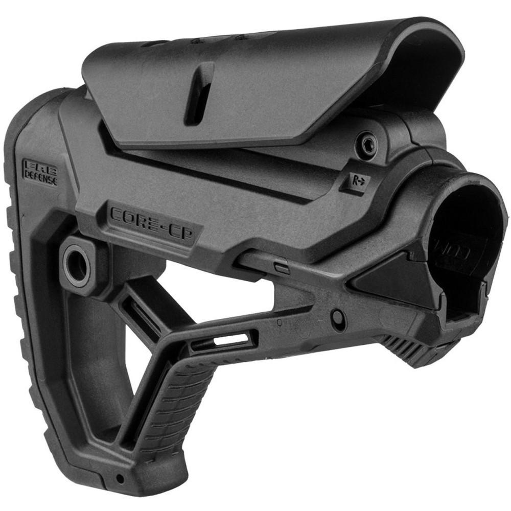 FAB Defense FXGLCORECPG GL-Core CP Buttstock AR-15/M4 OD Green Polymer - View 2
