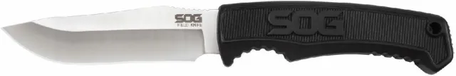 SOG FK1001-CP Field Knife Satin 4" Fixed Blade with GRN Sheath - View 2
