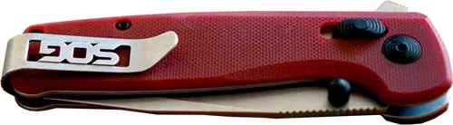 SOG Terminus XR G10 2.95 In Crimson D2 Steel SOG-TM1023-CP - View 2