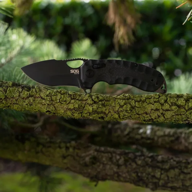 SOG 12-27-02-57 Kiku XR Black 3" Folding Knife - View 2