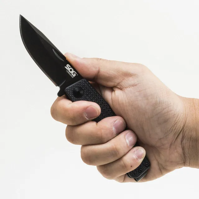 SOG SOGTM1007BX Terminus SJ LTE 2.9" S35VN Blade, G10 Handle, Gold TiNi - View 2